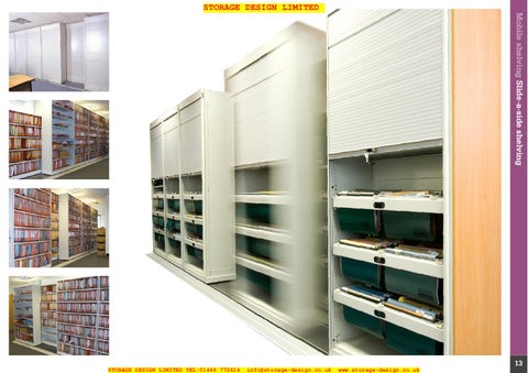 Storage Design Limited 家具目录 · SDL Mobiles and 办公 第 13 页
