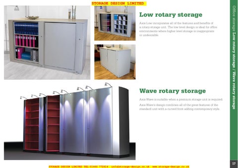 Storage Design Limited 家具目录 · SDL Mobiles and 办公 第 17 页