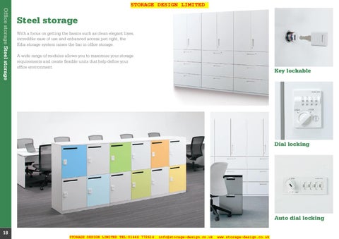 Storage Design Limited 家具目录 · SDL Mobiles and 办公 第 18 页