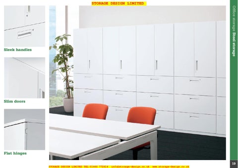 Storage Design Limited 家具目录 · SDL Mobiles and 办公 第 19 页
