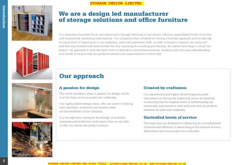 Storage Design Limited 家具目录 · SDL Mobiles and 办公 第 2 页