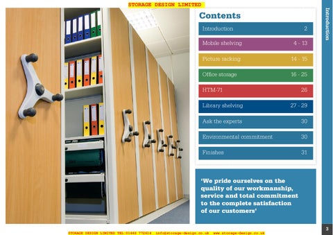 Storage Design Limited 家具目录 · SDL Mobiles and 办公 第 3 页