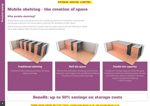 Storage Design Limited 家具目录 · SDL Mobiles and 办公 第 4 页