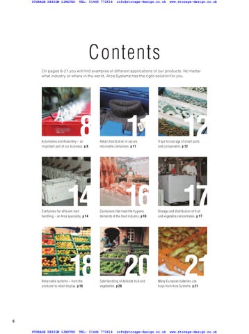 Storage Design Limited 家具目录 · SDL ARCA 英国 第 6 页