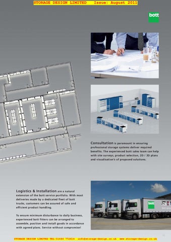 Storage Design Limited 家具目录 · SDL Bott Cubio 2011 164 pages 第 15 页