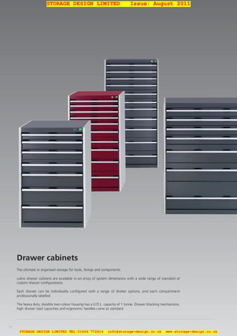 Storage Design Limited 家具目录 · SDL Bott Cubio 2011 164 pages 第 18 页