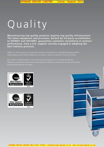 Storage Design Limited 家具目录 · SDL Bott Cubio 2011 164 pages 第 8 页