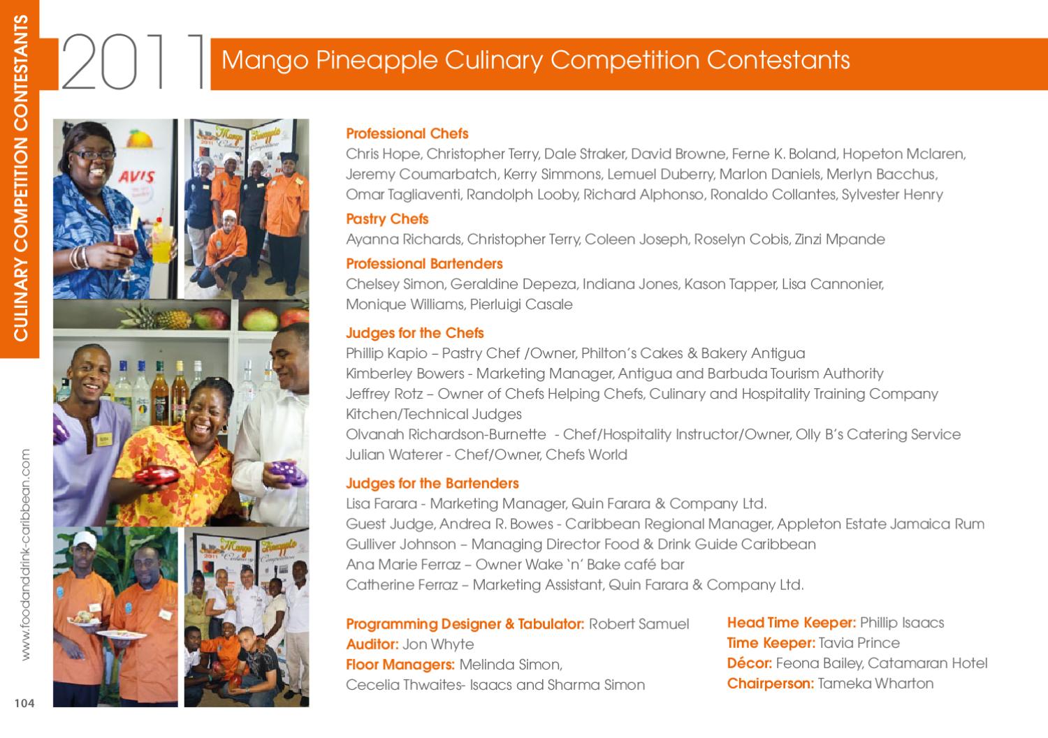 Antigua & Barbuda Food & Drink Guide 2012 by Leeward Consultants - Issuu
