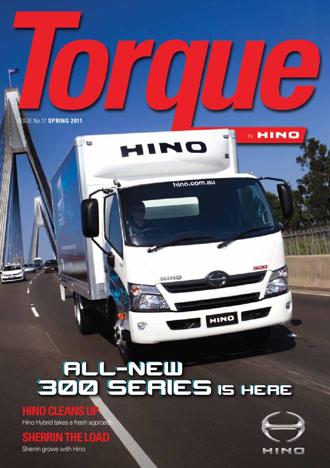 Torque by Hino Spring 2011 by Hino Australia Issuu