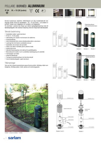 OEM International 灯饰目录 · Sarlam Belysning för utomhusmiljö 第 3 页