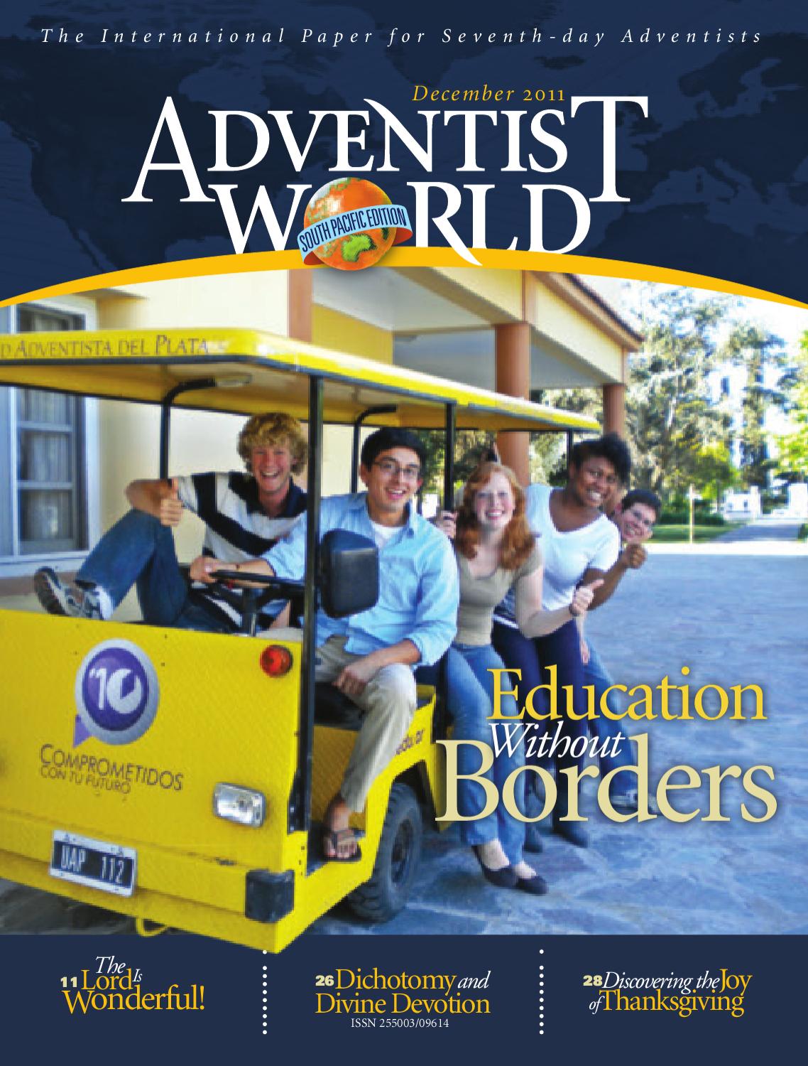 Adventist World December 10, 2011 by Adventist Media Issuu