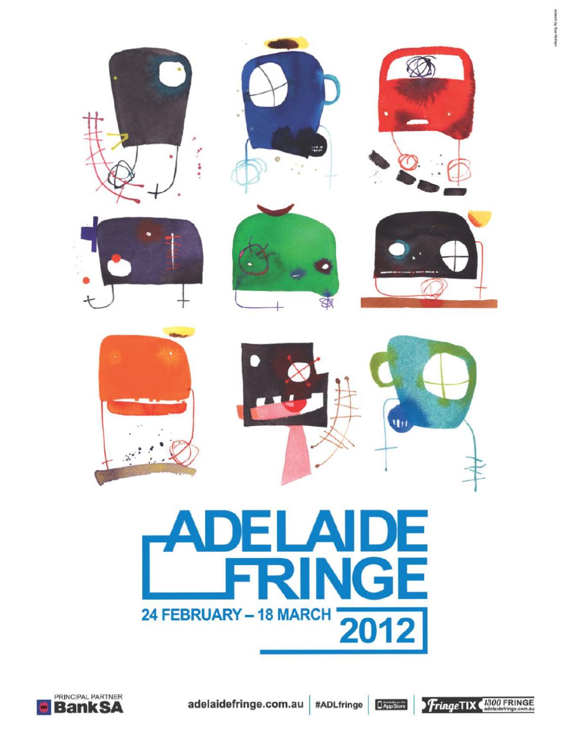 2012 Adelaide Fringe Official Guide by Adelaide Fringe - Issuu