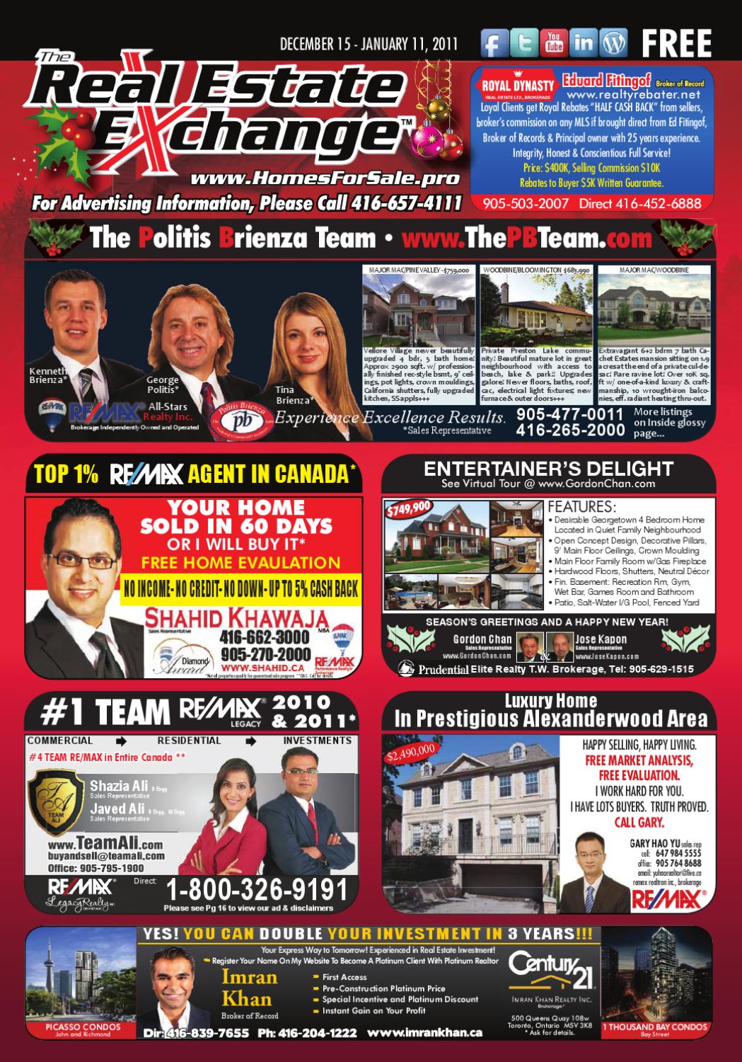 The Real Estate Exchange by Business Exchange Issuu