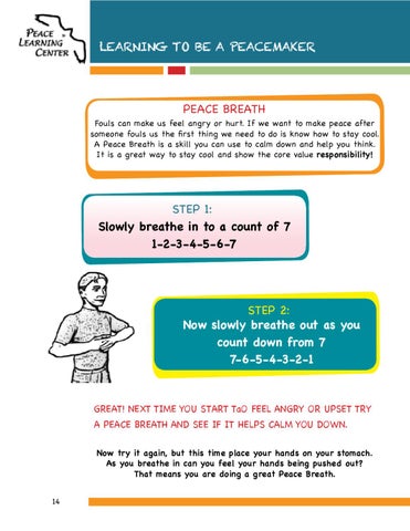 Peace Education Workbook 第 14 页