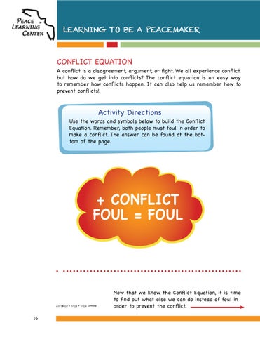 Peace Education Workbook 第 16 页