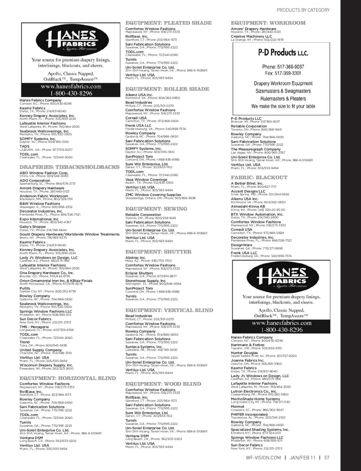 corradi usa tx on Wfv Jan Feb 2011 By Window Fashion Vision Magazine Issuu