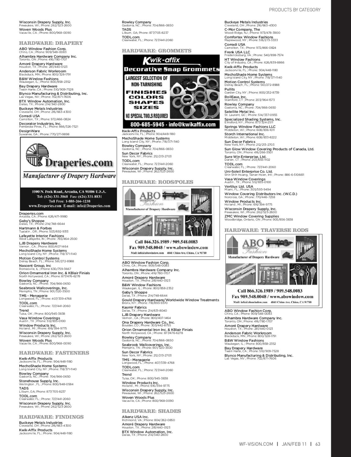 corradi usa tx on Wfv Jan Feb 2011 By Window Fashion Vision Magazine Issuu