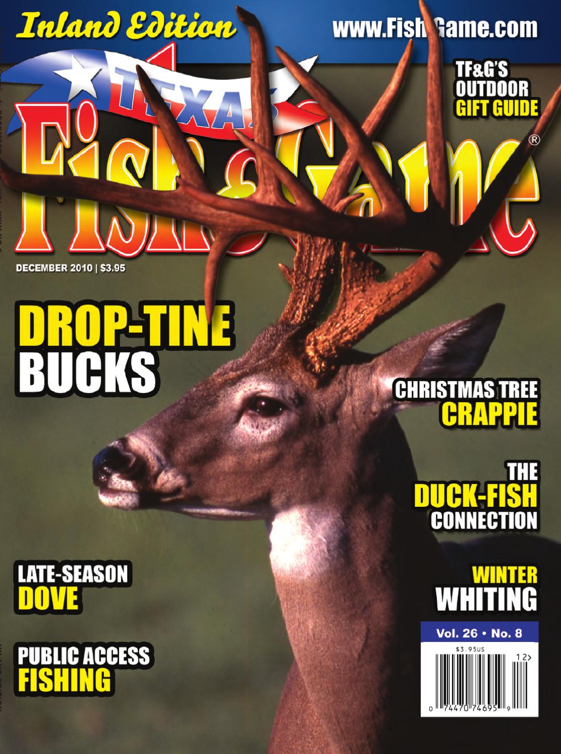 December 2010 By Texas Fish Game Issuu