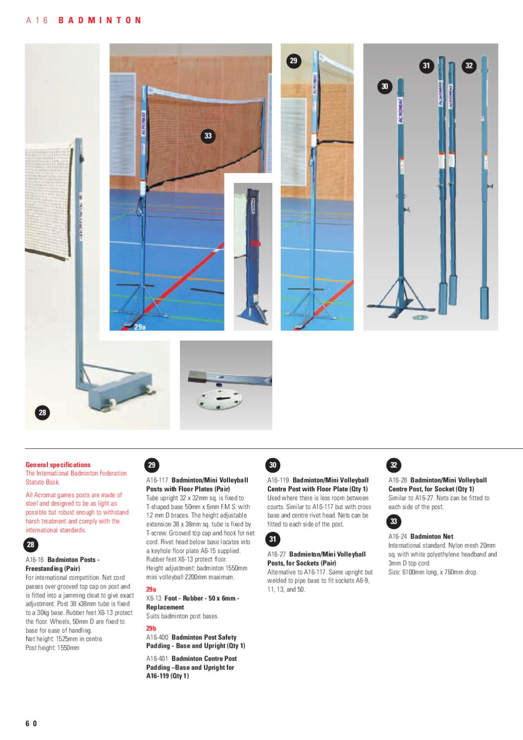 Acromat Gymnastics and Sporting Equipment Catalogue by cmo Trading Pty