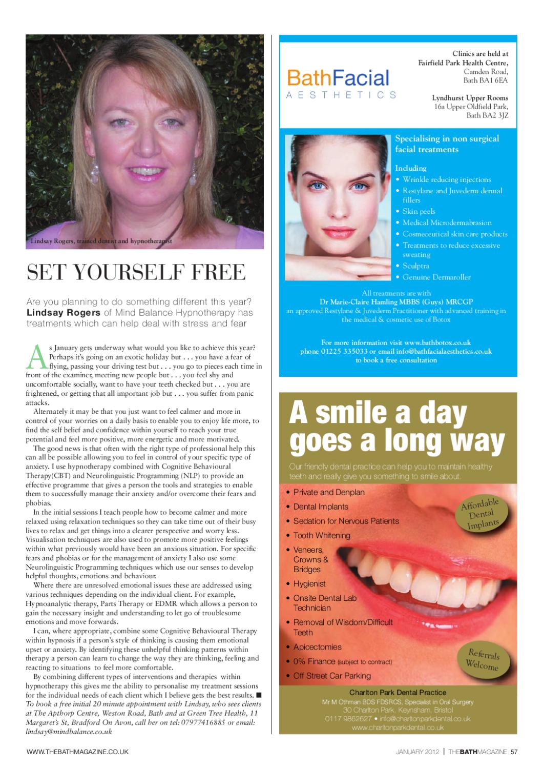 The Bath Magazine January 2012 By Mc Publishing Limited Issuu