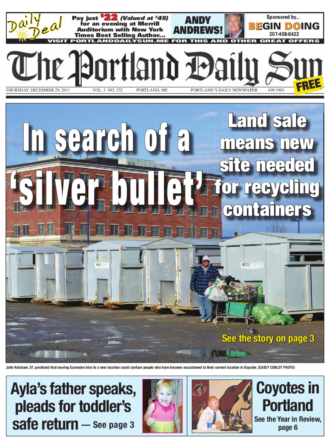 The Portland Daily Sun, Thursday, December 29, 2011 by Daily Sun Issuu