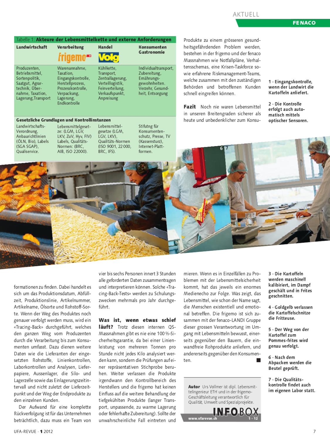 UFA Revue 01/2012 by fenaco Genossenschaft - Issuu