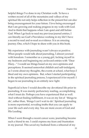 Journaling with Jesus 第 15 页