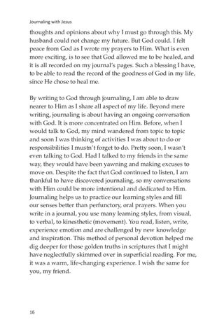 Journaling with Jesus 第 16 页