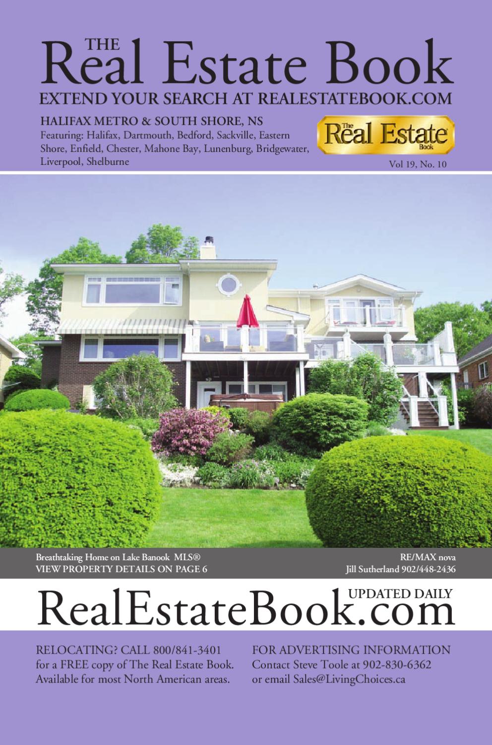 The Real Estate Book Halifax Metro & South Shore by The Real Estate