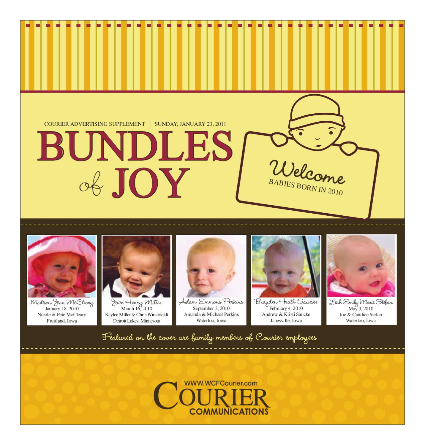 Bundles of Joy 2011 by WaterlooCedar Falls Courier Issuu