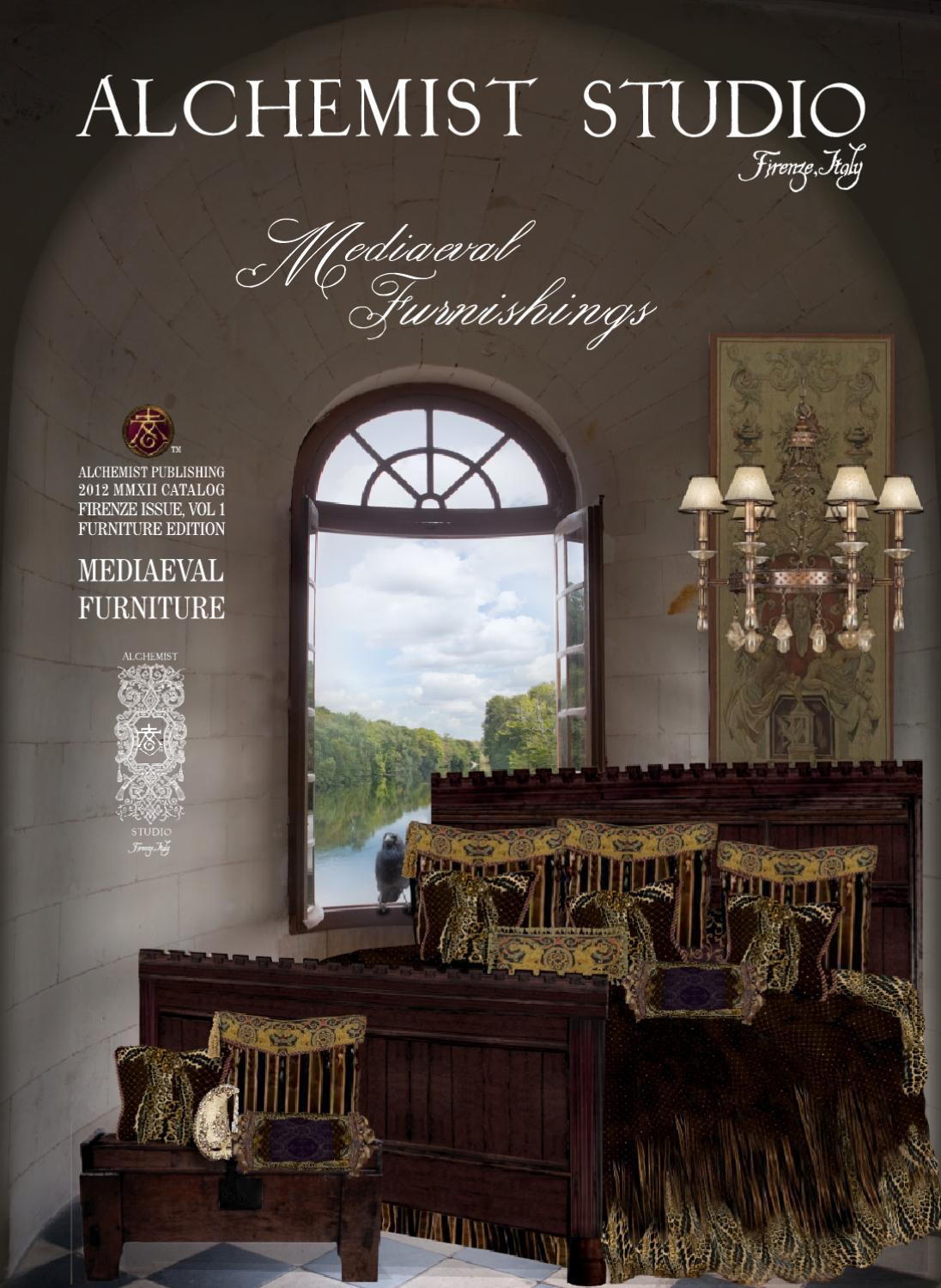 Alchemist Publishing Studio 2012 Medieval Furniture Catalog by