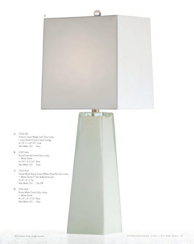 Arteriors 2012 灯饰目录 第 17 页