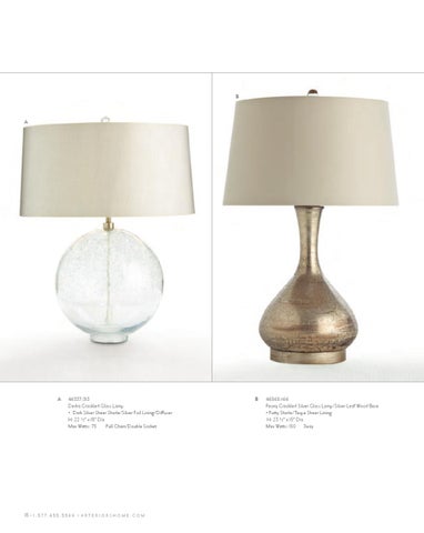Arteriors 2012 灯饰目录 第 20 页