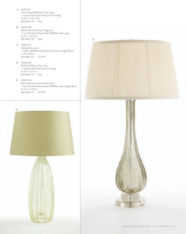 Arteriors 2012 灯饰目录 第 23 页