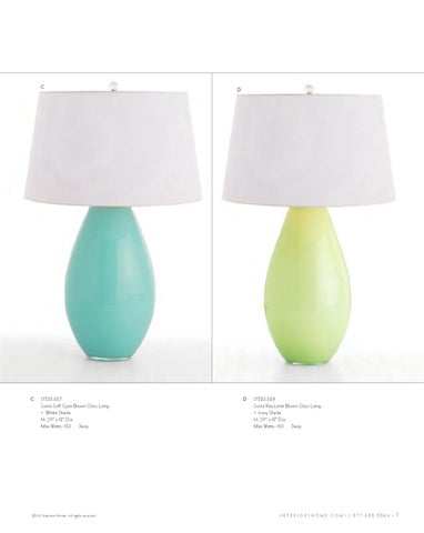 Arteriors 2012 灯饰目录 第 9 页