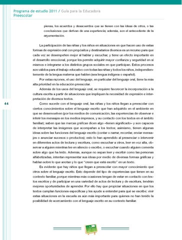 PROGRAMA DE EDUCACION PREESCOLAR 2011 by cdm1507 metepec - Issuu