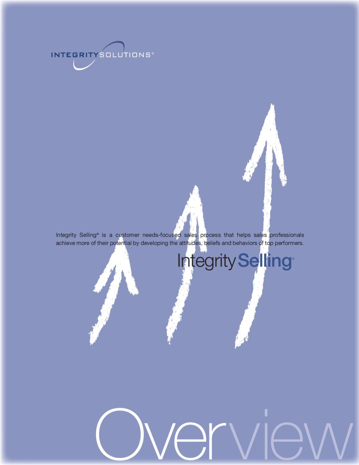 Integrity Selling by SalesTeam East LLC Issuu