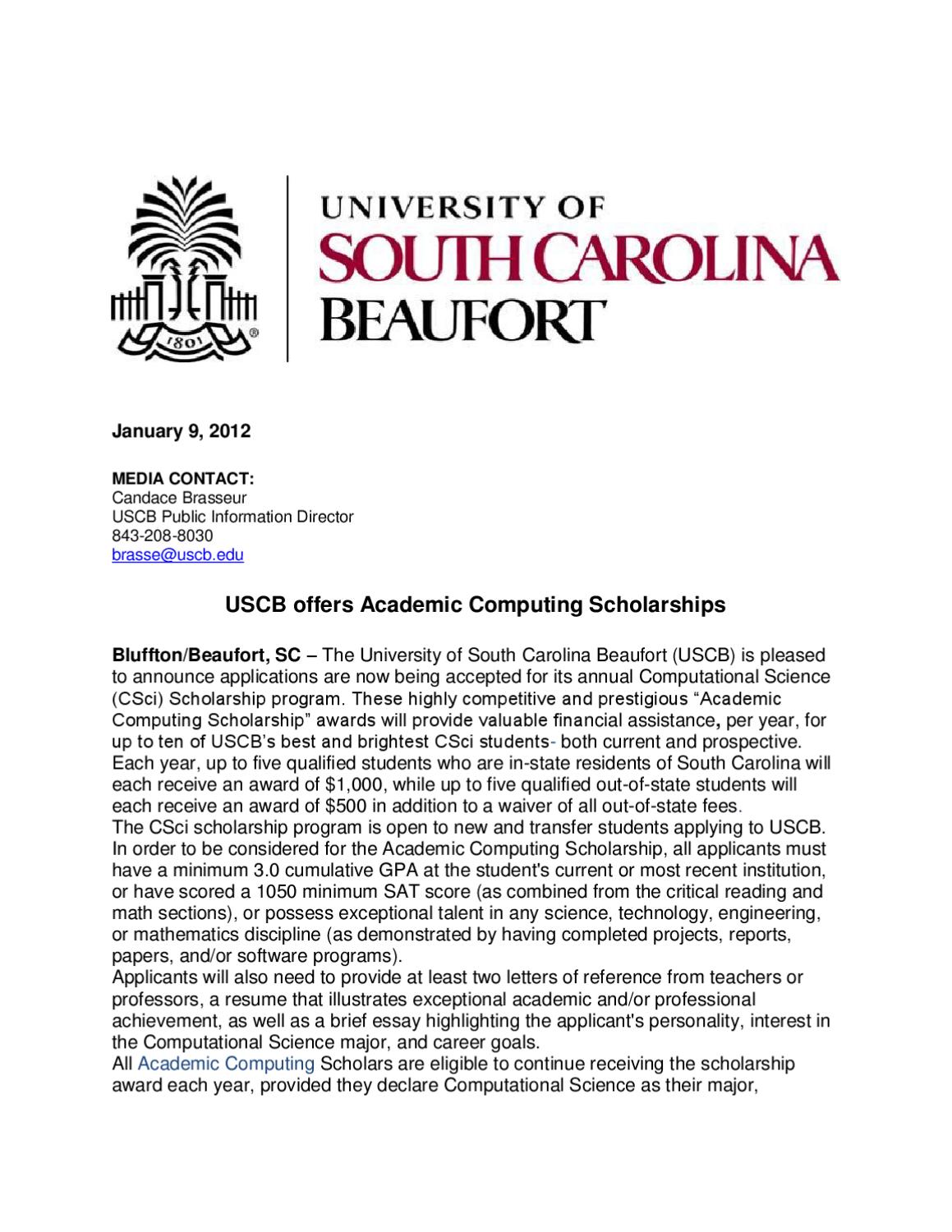 by University of South