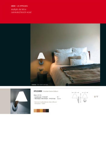 Atelier Sedap 目录 luminaires - 灯饰 LUCID 2011 第 4 页
