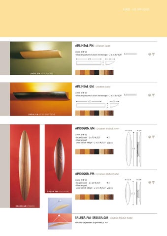 Atelier Sedap 目录 luminaires - 灯饰 LUCID 2011 第 6 页