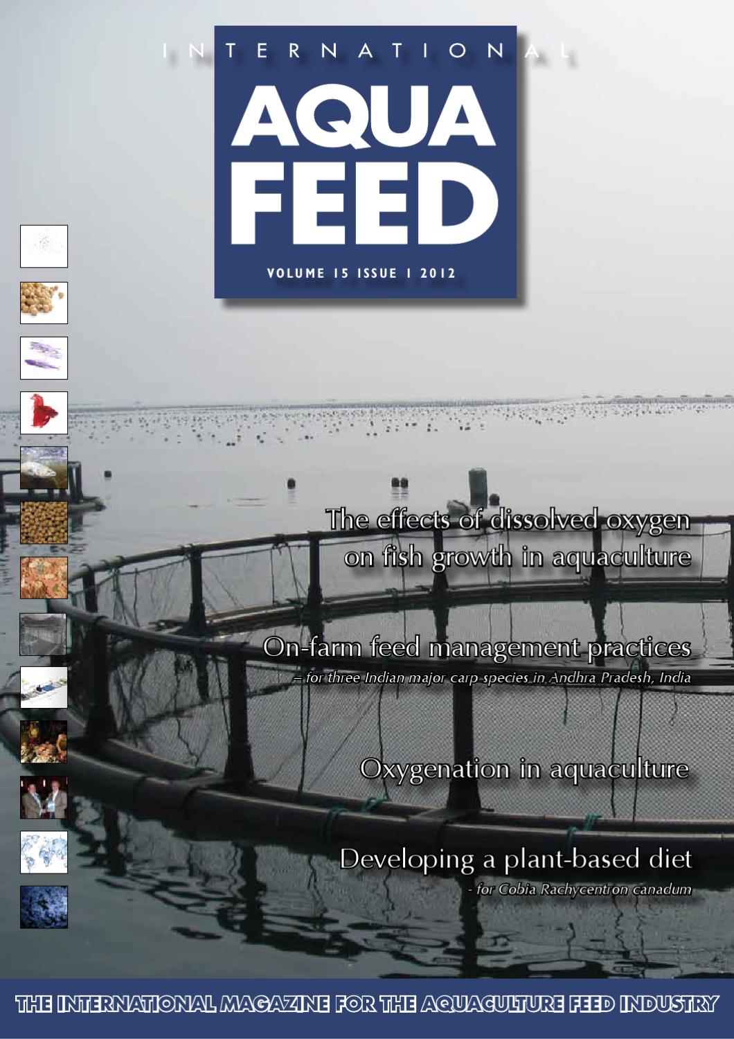 January February 12 International Aquafeed By Perendale Publishers Ltd Issuu