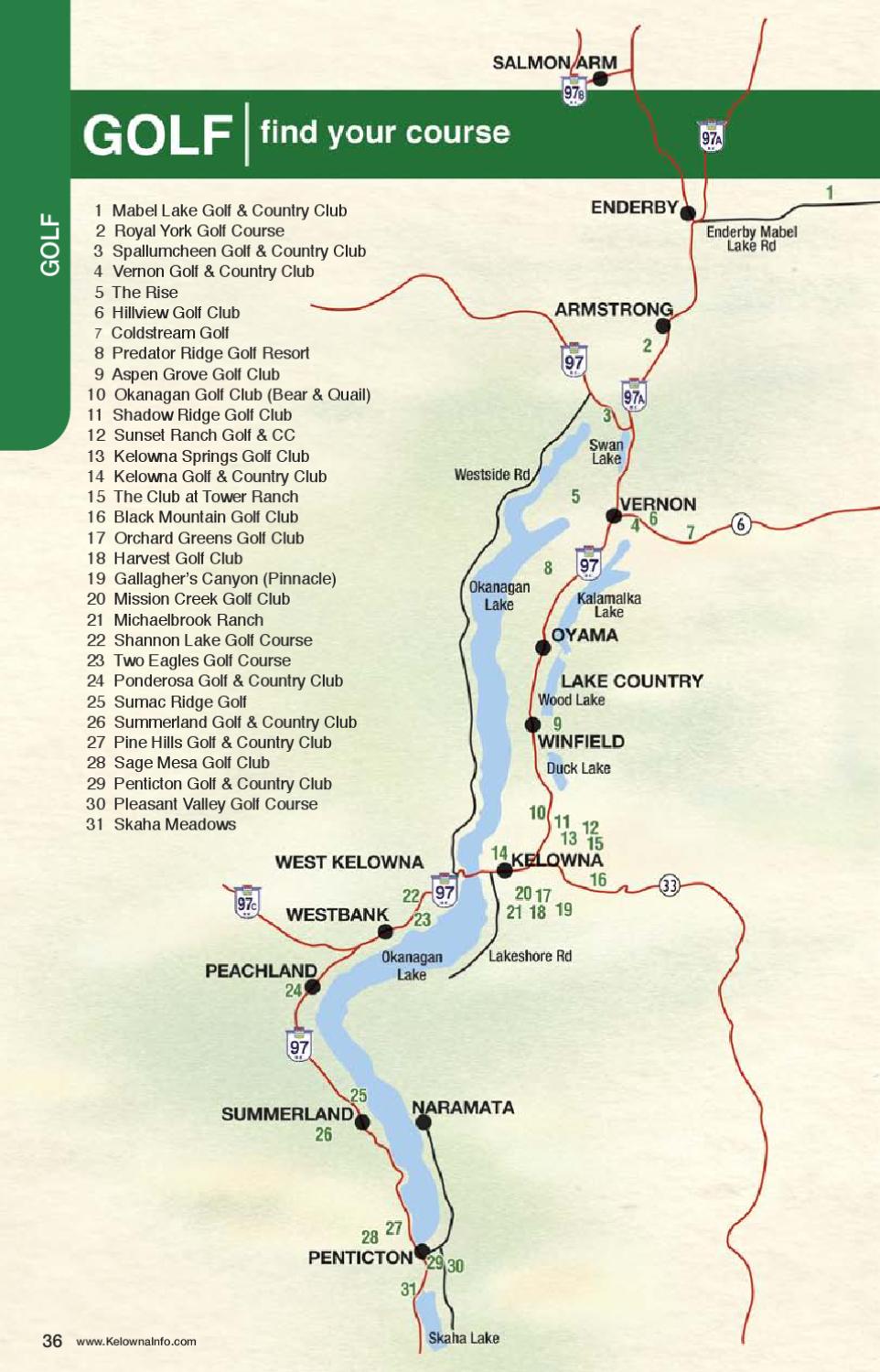 2012 Kelowna Map Book & Guide by Okanagan Map Guides Ltd Issuu