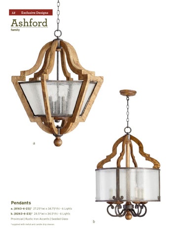 Pinhook Branding LLC 灯饰目录 · Quorum 灯饰 册 2012 Family Section 第 14 页