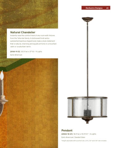 Pinhook Branding LLC 灯饰目录 · Quorum 灯饰 册 2012 Family Section 第 23 页