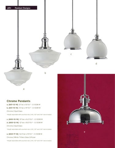 Pinhook Branding LLC 灯饰目录 · Quorum 灯饰 册 2012 吊线灯 Section 第 10 页