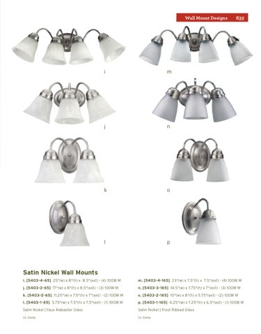 Pinhook Branding LLC 灯饰目录 · Quorum 灯饰 册 2012 Wall Mount Section 第 11 页