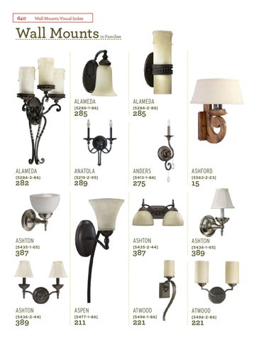 Pinhook Branding LLC 灯饰目录 · Quorum 灯饰 册 2012 Wall Mount Section 第 16 页