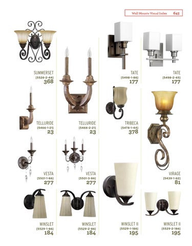 Pinhook Branding LLC 灯饰目录 · Quorum 灯饰 册 2012 Wall Mount Section 第 21 页