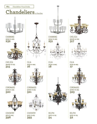 Pinhook Branding LLC 灯饰目录 · Quorum 灯饰 册 2012 Chandeliers Section 第 16 页
