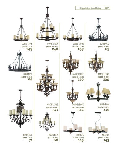 Pinhook Branding LLC 灯饰目录 · Quorum 灯饰 册 2012 Chandeliers Section 第 19 页
